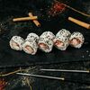 Ролл с креветкой в темпуре и соусом том ям в Panda Sushi по цене 549