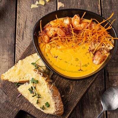 Сырный суп в Ганс и Марта по цене 750 ₽