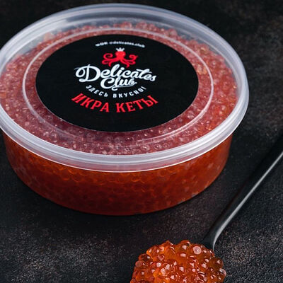 Икра кеты, 500 г в Delicates Club по цене 12790 ₽