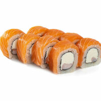 Ролл Филадельфия с тигровой креветкой в Good Sushi