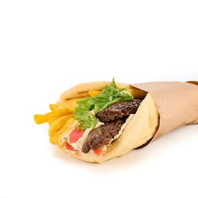 Гирос с говядинойв Гирос инорс по цене 349 ₽