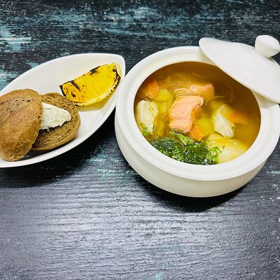 Уха Рыбацкая в Усадьба по цене 30 р.