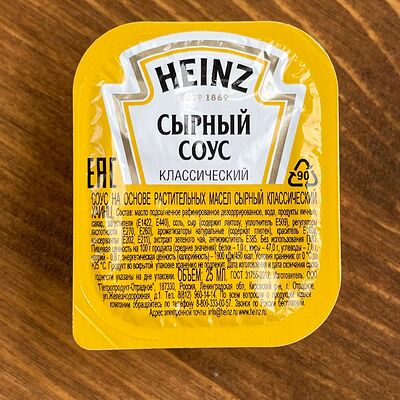 Соус Heinz сырный в Echte Doner по цене 89 ₽