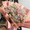 Букет кустовые розы с Гипсофилойв FLORISTICA по цене 5100