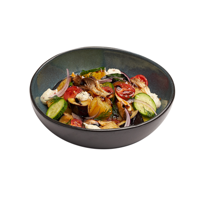 Пикантный теплый салат в Ёрш по цене 350