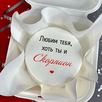 Бенто-торт Скорпион в Tort4u по цене 1590 ₽