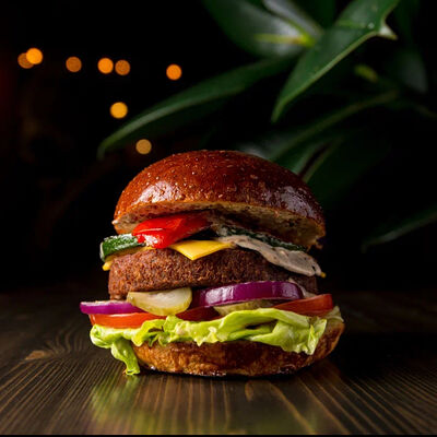 Бургер Не мясо в Happy burger day по цене 640 ₽