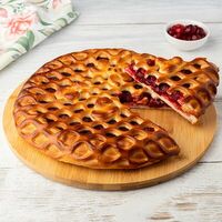 Пирог с брусникой в Любимая пекарня