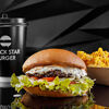 Логотип кафе Black Star Burger