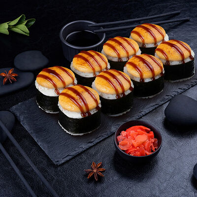 Запечённый мини-ролл Чикен чиз в Суши даром по цене 239 ₽