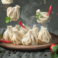 Хинкали с бараниной в Самеба