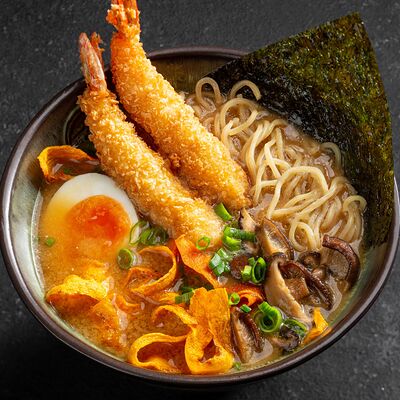 Гамадари рамен с креветкой темпура в Ramen Ten по цене 710 ₽