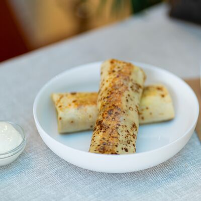 Блинчики с творогом в Есть на море по цене 140 ₽