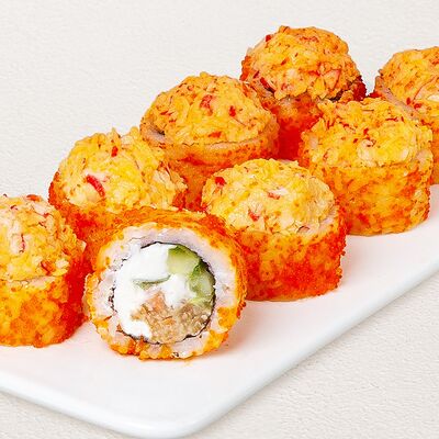 Ролл Запеченный лосось терияки в Суши Wok по цене 569 ₽