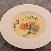 Суп сливочный с морепродуктами в Чапай