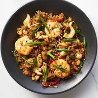 Тяхан с креветкой в PizzaRolla