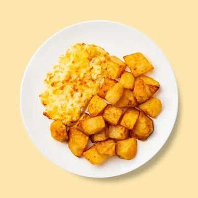 Куриное филе запеченное с картофелем в Шаверно по цене 263 ₽