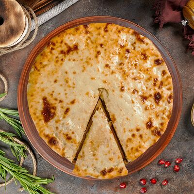 Пирог с картофелем и грибами 30 см в Шашлык-ки на углях по цене 999 ₽