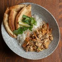 Рис Карри с курицей в Тяньгоу