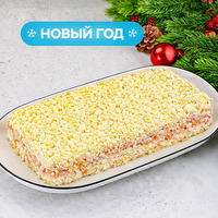 Салат Мимоза с запеченной горбушей на четверых в Bazar