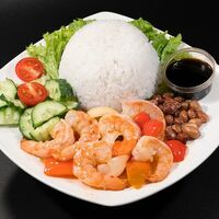 Рис с креветками Ком Том в PHO VIET