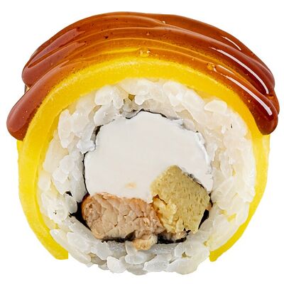 #236 ролл с цыпленком терияки и такуаном в GODZILLA по цене 5 р.