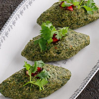 Пхали шпинат в Кукуруза