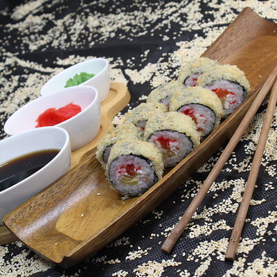 Темпура с лососем в Много пиццы по цене 494 ₽