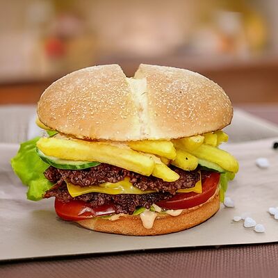 Бургер Выходной день в Большой Аппетит по цене 759 ₽