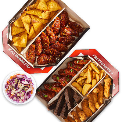 Пати комбо для большой компании в KANNAM CHICKEN по цене 4979 ₽