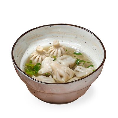 Суп с мини хинкали в Сами Сусами по цене 410 ₽