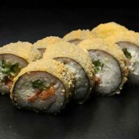 Сяке темпура в Fin sushi