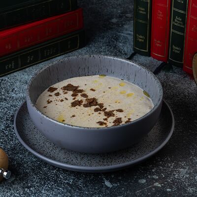 Крем-суп грибной с трюфельным маслом в McKey Pub & Restauraunt по цене 480 ₽