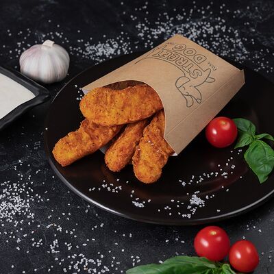 Стрипсы куриные в Street dog по цене 299 ₽