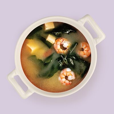 Суп мисо с креветками в Территория лапши по цене 335 ₽