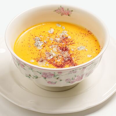 Крем-суп тыквенный в Лизонька, ты где? по цене 400 ₽