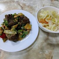 Жаркое по-домашнему и квашеная капуста в Домашняя кулинария