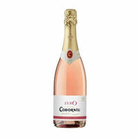 Игристое розовое безалкогольное вино Codorniu Zero Rose Alcohol Free Испания в Maroon