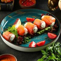 Рулетики из семги в Добрый Грузин