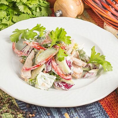 Салат Аджахури с курицей в Мушмула по цене 169