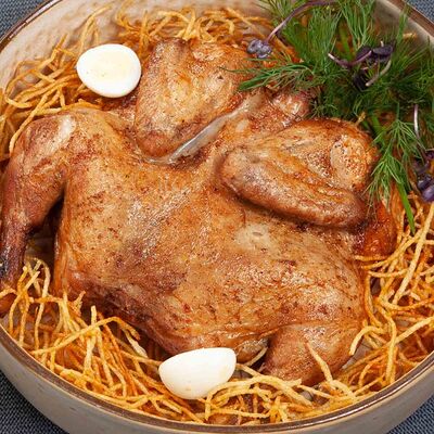 Цыпленок табака в Чайхана в ТЦ Океания по цене 1380 ₽