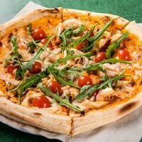 Пицца Сливочная с морепродуктами в Oreganos