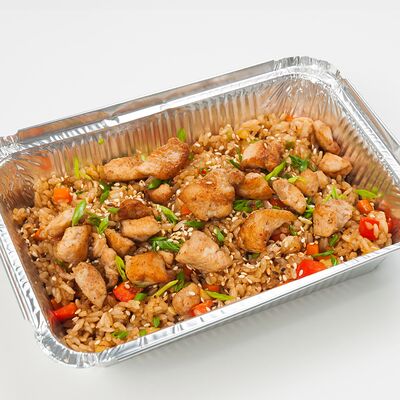 Вок Чесночный рис с курицей в Life Rolls по цене 275