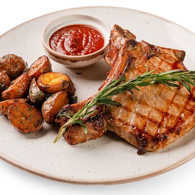 Корейка свиная в Ваби саби по цене 950 ₽