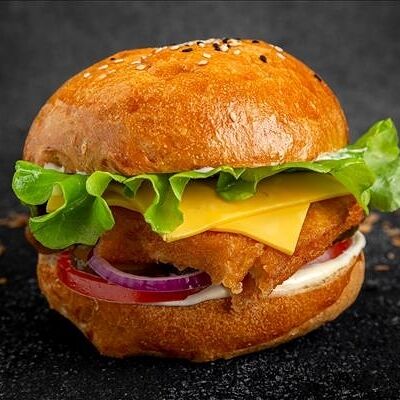 Двойной Фиш бургер в BurgerSpot по цене 755 ₽