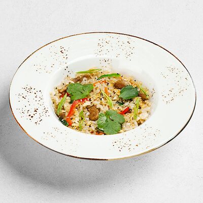 Рис со свининой в соевом соусе 180г в Пиццафабрика по цене 405 ₽