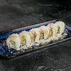 Ролл с пармезаном, палтусом и крабовым миксом в Sushi Sticks по цене 790