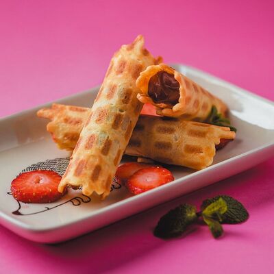 Вафельные трубочки с вареной сгущенкой в ЛарисуВаннуХочу по цене 290