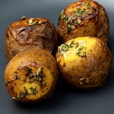Картофель с ароматным маслом в УГОЛЬ&МЯСО по цене 375 ₽