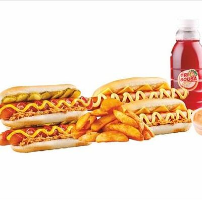 Хот-дог пати сет в Три соуса по цене 1499 ₽